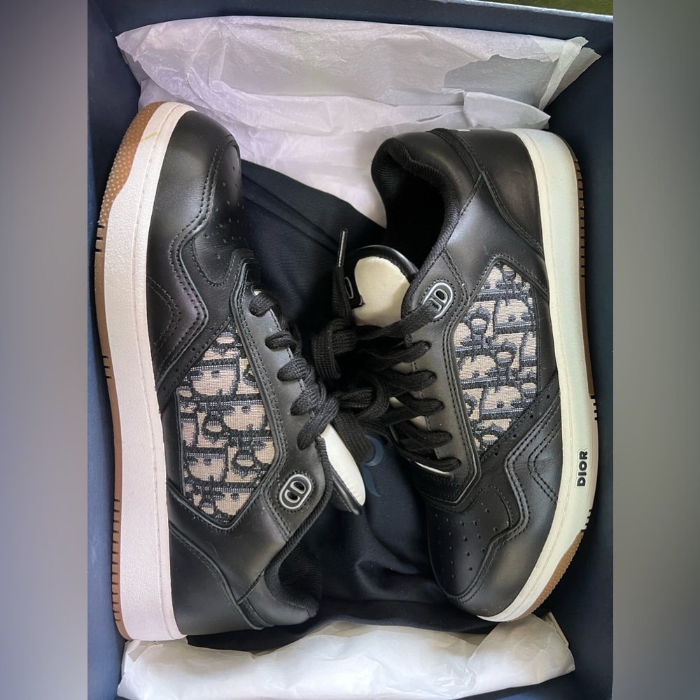 Christian Dior B27 Low Dior Oblique men’s sneaker - Picture 1 of 8